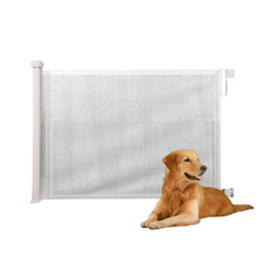 Portão Grade Retrátil Extensível Até 5 Metros Infantil Pet Cachorro Cães Bebês