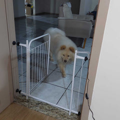 Grade Proteção Pet Cães Bebê Criança Para Vãos Portas Desde 68 a 83 cm